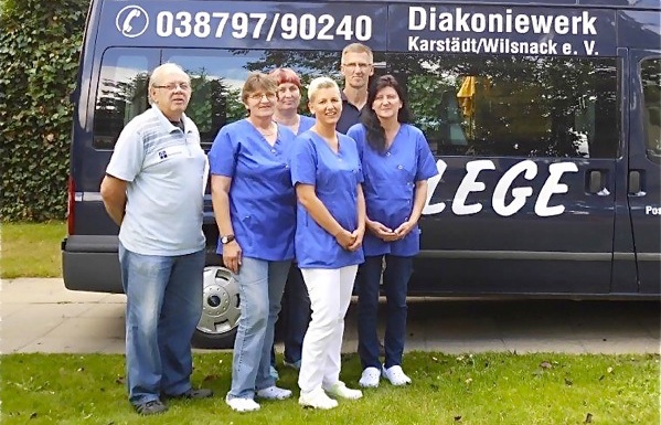 Gruppenbild der Mitarbeiter